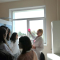 The Institute conducted an introductory tour for schoolchildren of the 7th grade of school No. 176 in Nizhny Novgorod