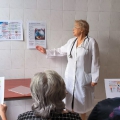 Врачи Клиники инфекционных болезней провели профилактические беседы на тему гриппа и способах его профилактики