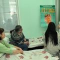 В Клинике инфекционных болезней института прошла лекция о факторах, влияющих на микрофлору человека