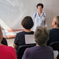 В клинике инфекционных болезней института прошла беседа на тему «Профилактика острых кишечных инфекций»